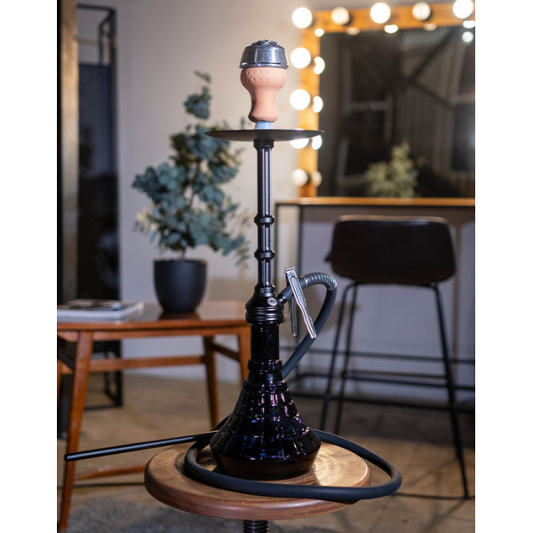 Кальян Yahya ZL 120 Black Full Set 58 см