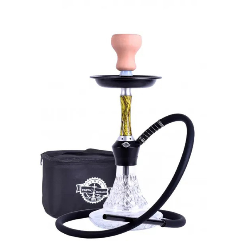 Кальян с сумкой Yahya Lotus Click Mini Gold 43 см Кальян с сумкой Yahya Lotus Click Mini Gold 43 см