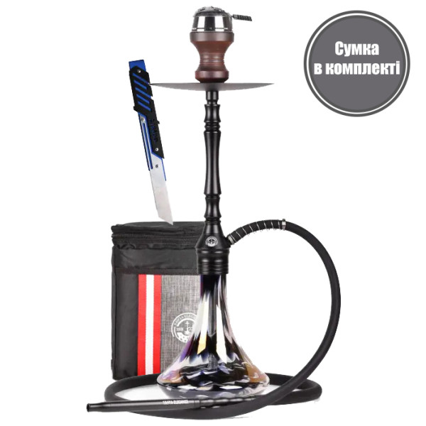 Кальян Yahya Nozzle Black Full Version 58 см