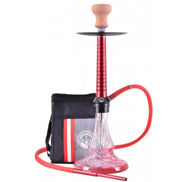 Кальян с сумкой Yahya Spray Mini Red 55 см